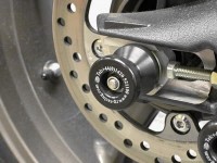 Chrániče osy zadního kola, Triumph Street Triple '07-, Street Triple R '08- & Daytona 675 '06-, černé